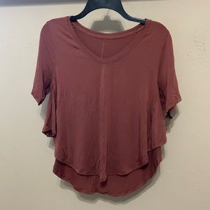 Lululemon flowy tee. Size 2